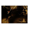 Headless horseman Halloween Poster posters by RenderlyYours Headless horseman Halloween Poster posters