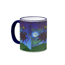 Headless Horseman in the Blue Light Mugs