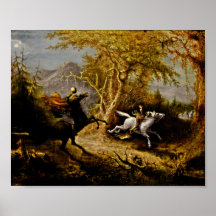 Headless Horseman Pursuing Ichabod Crane Posters