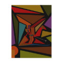 Headless Skier Postcard