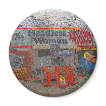 Headless Woman magnets by BlueSunArt Headless Woman magnets