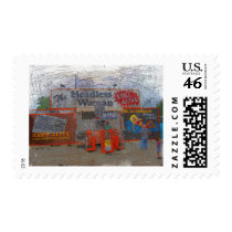 Headless Woman Postage Stamps