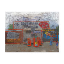 Headless Woman Post Cards