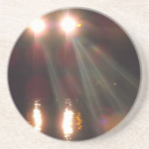 Headlights in the Dark Beverage Coasters coasters