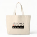 Headlines & Deadlines bags