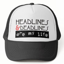 Headlines & Deadlines Mesh Hat