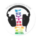 headphone-psytrance stickers by webgrrl headphone-psytrance stickers