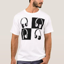 Headphone Style t-shirts by esimmens Headphone Style t-shirts