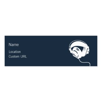Headphones - Blue profilecard