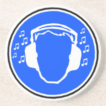 Headphones coasters