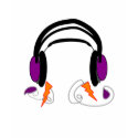 Headphones Design--Music Lovers t-shirts