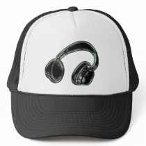 Headphones Mesh Hats