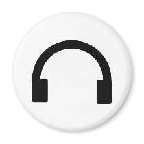headphones icon magnets
