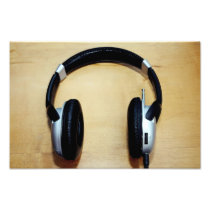 Headphones Photo Print