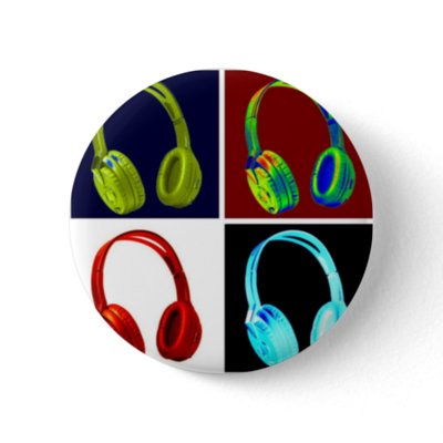 Headphone Pop Art