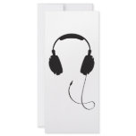 Headphones Rack Card Template