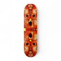 Heads in line skate decks