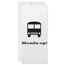 Heads up! rack cards