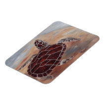 Head's Up Turtle Magnet