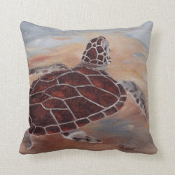 Head's Up Turtle Pillow