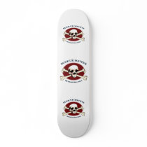 Heads Will Roll Pirate Skull Skate Decks