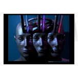 Headset #5 greeting cards