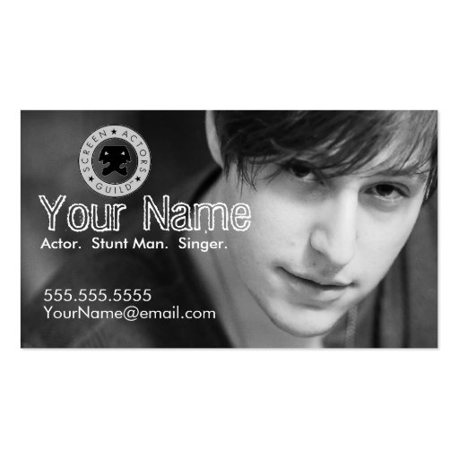 Headshot Business Card for the Working Actor II
