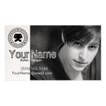 Headshot Business Card for the Working Actor III