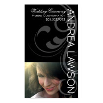Headshot for Vocalist Songwriter Singer Photo business cards