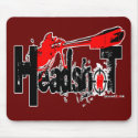 Headshot! Mousepad by planettoink Headshot! Mousepad