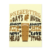 Headstock Festival 1968 Postcards