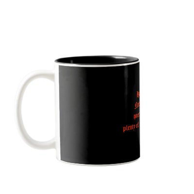 Headstone Coffee Mug for Halloween by alyciakeating