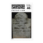 headstone stamp
