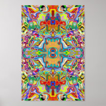 Heady Confetti Poster