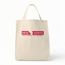 HEAL Africa Grocery Tote Bag