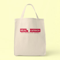 HEAL Africa Grocery Tote bags
