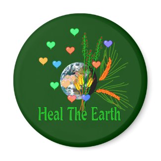 Heal The Earth magnet