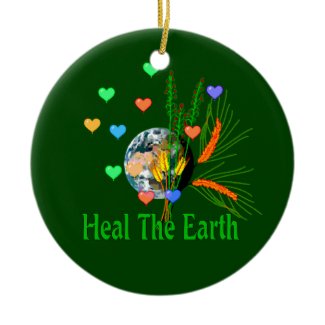 Heal The Earth ornament