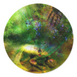 Healed Round Sticker