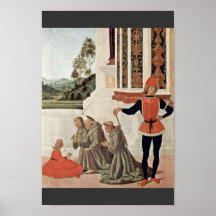 Healing A Girl'S Details By Perugino Pietro Posters