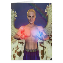 Healing Angel 02 Card by feadil Healing Angel 02 Card