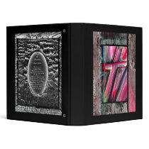 Healing Cross 3 Ring Binders