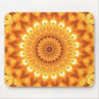 Healing Energy Sunny Mandala Mousepad mousepad