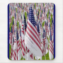 Healing Field Flag mousepads
