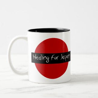 HEALING FOR JAPAN March 2011 mug