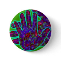 Healing Hand Button by carlosfinalesUFO Healing Hand Button