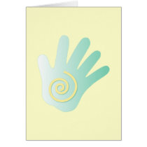 Healing Hand Greeting Card