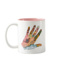 Healing Hand mugs by marilenz Healing Hand mugs