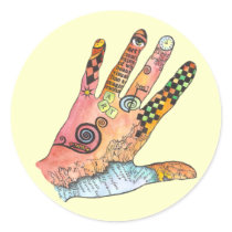 Healing Hand stickers by marilenz Healing Hand stickers