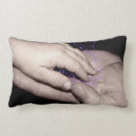 Healing hands (father and son) pillow pillows